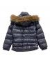MONCLER (モンクレール) ROD/ファー付ダウンジャケット/44502/91/68950 パープル：40000円