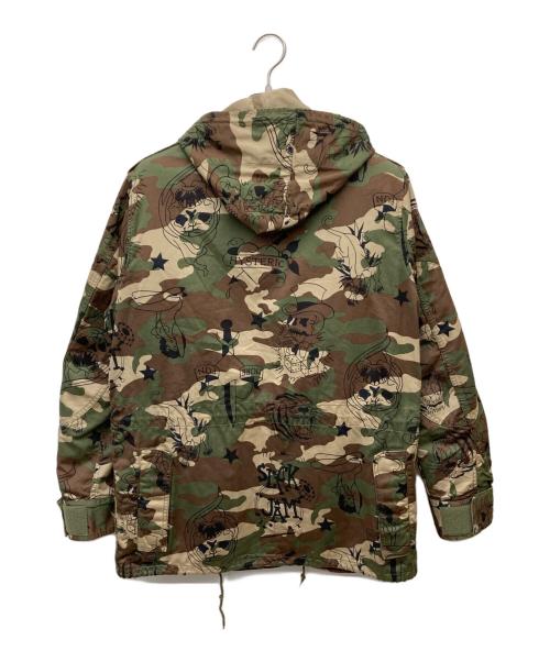 Hysteric Glamour（ヒステリックグラマー）Hysteric Glamour (ヒステリックグラマー) プリマロフトライナー付モッズコート グリーン サイズ:Mの古着・服飾アイテム