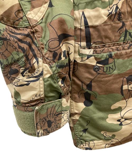 Hysteric Glamour（ヒステリックグラマー）Hysteric Glamour (ヒステリックグラマー) プリマロフトライナー付モッズコート グリーン サイズ:Mの古着・服飾アイテム