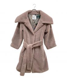 THINGS THAT MATTER（シングスザットマター）の古着「ECO FUR COAT/エコファーコート/ボアコート/0582TM0115P」｜ベージュ