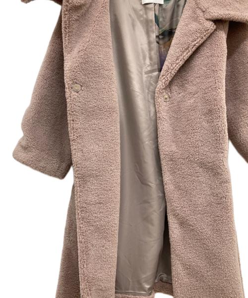 THINGS THAT MATTER（シングスザットマター）THINGS THAT MATTER (シングスザットマター) ECO FUR COAT/エコファーコート/ボアコート/0582TM0115P ベージュ サイズ:FREEの古着・服飾アイテム