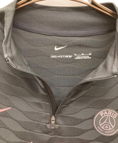 NIKE（ナイキ）NIKE PARIS SAINT-GERMAIN (パリサンジェルマン) パリサンジェルマン/21-22 サッカーエリートドリルトップ/ハーフジップカットソー//ユニフォーム/DH0750-010DH0750-010 ブラック サイズ:XLの古着・服飾アイテム