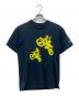 stussy（ステューシー）の古着「モトクロスプリントTシャツ」｜ネイビー