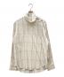 IRENISA（イレニサ）の古着「 HIGH NECKED PULLOVER SHIRT/プルオーバーシャツ」｜ホワイト