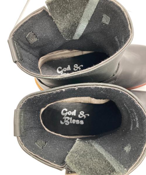 god & bless（ゴッドブレス）God & Bless (ゴッドブレス) エンジニアブーツ ブラック サイズ:26.5の古着・服飾アイテム