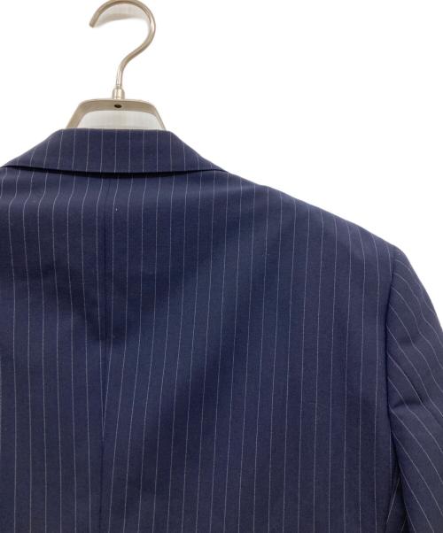 BROOKS BROTHERS（ブルックスブラザーズ）BROOKS BROTHERS (ブルックスブラザーズ) セットアップスーツ/テーラードジャケット/ストライプテーラードジャケット/スーツ ネイビー×ホワイト サイズ:オーダーメイド品の古着・服飾アイテム