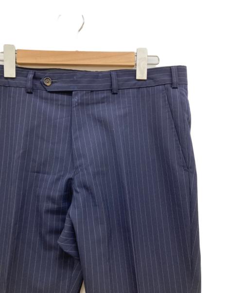 BROOKS BROTHERS（ブルックスブラザーズ）BROOKS BROTHERS (ブルックスブラザーズ) セットアップスーツ/テーラードジャケット/ストライプテーラードジャケット/スーツ ネイビー×ホワイト サイズ:オーダーメイド品の古着・服飾アイテム