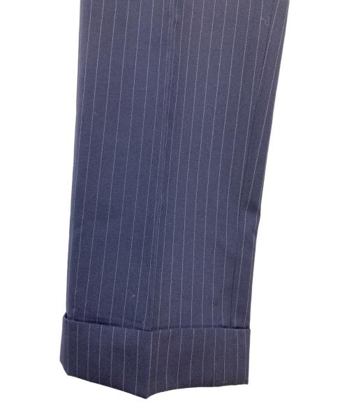 BROOKS BROTHERS（ブルックスブラザーズ）BROOKS BROTHERS (ブルックスブラザーズ) セットアップスーツ/テーラードジャケット/ストライプテーラードジャケット/スーツ ネイビー×ホワイト サイズ:オーダーメイド品の古着・服飾アイテム