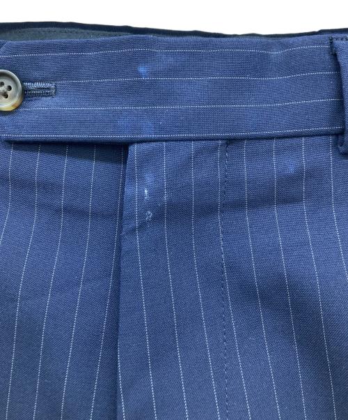 BROOKS BROTHERS（ブルックスブラザーズ）BROOKS BROTHERS (ブルックスブラザーズ) セットアップスーツ/テーラードジャケット/ストライプテーラードジャケット/スーツ ネイビー×ホワイト サイズ:オーダーメイド品の古着・服飾アイテム