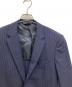 BROOKS BROTHERS (ブルックスブラザーズ) セットアップスーツ/テーラードジャケット/ストライプテーラードジャケット/スーツ ネイビー×ホワイト サイズ:オーダーメイド品：12000円