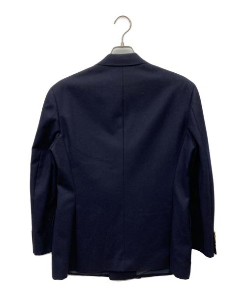 POLO RALPH LAUREN（ポロ・ラルフローレン）POLO RALPH LAUREN (ポロ・ラルフローレン) 金釦ダブルウールダブルテーラードジャケット/金釦ブレザー ネイビー サイズ:A4の古着・服飾アイテム