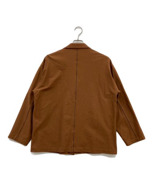 YOKE（ヨーク）YOKE (ヨーク) テーラードジャケット ブラウン サイズ:Sの古着・服飾アイテム