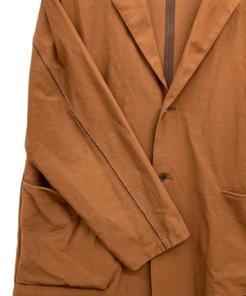 YOKE（ヨーク）YOKE (ヨーク) テーラードジャケット ブラウン サイズ:Sの古着・服飾アイテム