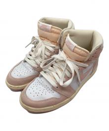NIKE（ナイキ）の古着「AIR JORDAN 1 RETRO HIGH OG Washed Pink /ハイカットスニーカー/エアジョーダン1/ハイカットスニーカー」｜ウォッシュドピンク（ホワイト×ピンク）