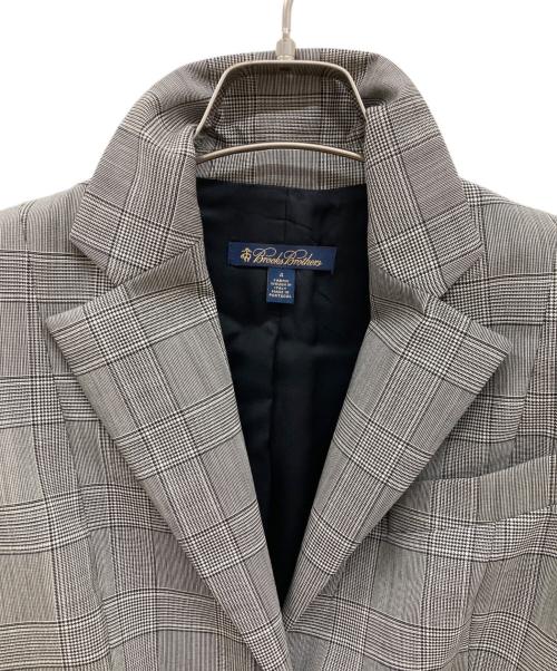 BROOKS BROTHERS（ブルックスブラザーズ）BROOKS BROTHERS (ブルックスブラザーズ) グレンチェックセットアップスーツ グレー サイズ:ジャケットSIZE4、ボトムスSIZE6の古着・服飾アイテム