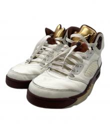 NIKE（ナイキ）の古着「Air Jordan 5 Retro "Golden Ticket"／エアジョーダンレトロ5/DD9336-200」｜ホワイト