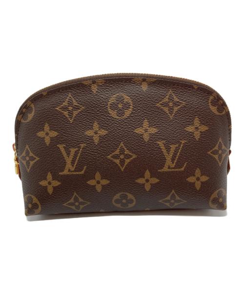 LOUIS VUITTON（ルイ ヴィトン）LOUIS VUITTON (ルイ ヴィトン) ポシェット コスメティック PM/モノグラム/コスメポーチ/M47515/製造番号なし(RFID対応品) ブラウンの古着・服飾アイテム