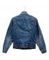 LEVI'S (リーバイス) 70505 4thデニムジャケット/BIG E・ボタン裏624 /ボロデニム  ブルー サイズ:タグ欠品不明：27000円