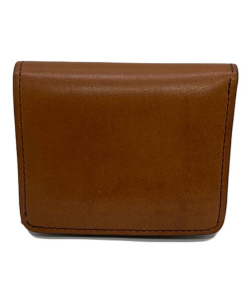 WILDSWANS（ワイルドスワンズ）WILDSWANS (ワイルドスワンズ) 2つ折り財布/コンパクトウォレット/KF-003/FGB・フルグレインブライド ブラウン(DS)の古着・服飾アイテム