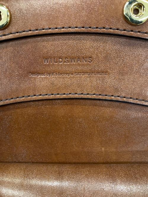 WILDSWANS（ワイルドスワンズ）WILDSWANS (ワイルドスワンズ) 2つ折り財布/コンパクトウォレット/KF-003/FGB・フルグレインブライド ブラウン(DS)の古着・服飾アイテム