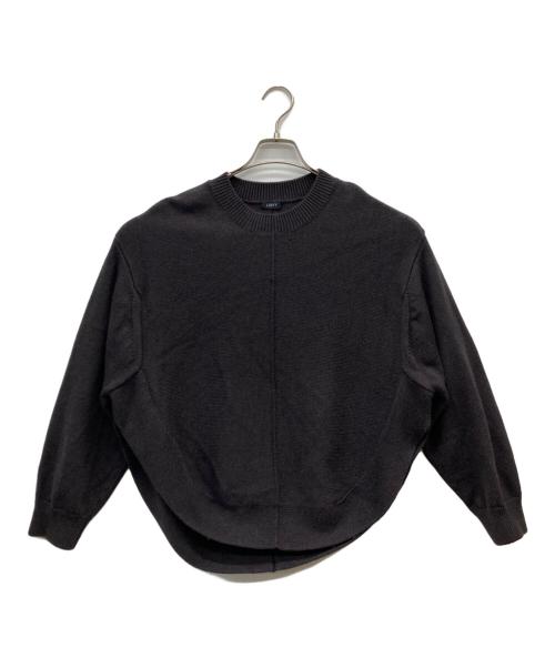 LOEFF（ロエフ）LOEFF (ロエフ) ラウンドヘムニット ブラウン サイズ:-の古着・服飾アイテム