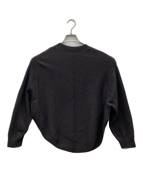 LOEFF（ロエフ）LOEFF (ロエフ) ラウンドヘムニット ブラウン サイズ:-の古着・服飾アイテム