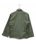THRIFTY LOOK (スリフティールック) エンブロイダリー シャツ/ミリタリーシャツ/1611-499-2373-6700/刺繍/花/フラワー オリーブ サイズ:S 未使用品：8000円