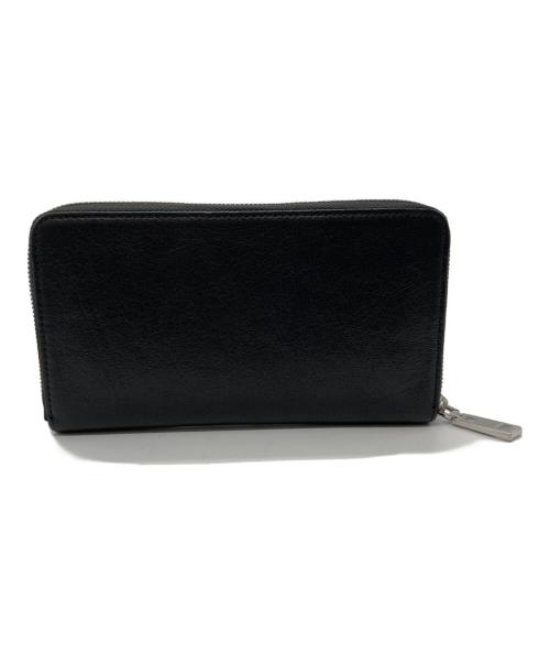 DIESEL（ディーゼル）DIESEL (ディーゼル) 長財布/ラウンドジップウォレット/チェーンウォレット ブラックの古着・服飾アイテム