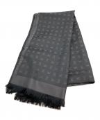 LOUIS VUITTONルイ ヴィトン）の古着「シルクスカーフ/モノグラムスカーフ/シルクスカーフ/402330」｜ブラック