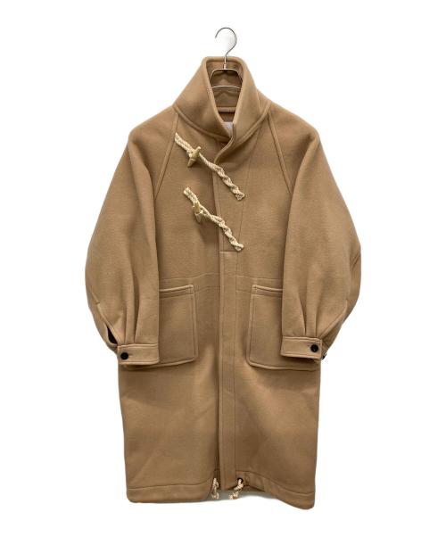 HYKE（ハイク）HYKE (ハイク) ダブルフェイスダッフルコート キャメル サイズ:1の古着・服飾アイテム