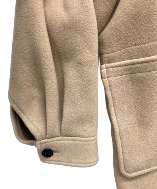 HYKE（ハイク）HYKE (ハイク) ダブルフェイスダッフルコート キャメル サイズ:1の古着・服飾アイテム