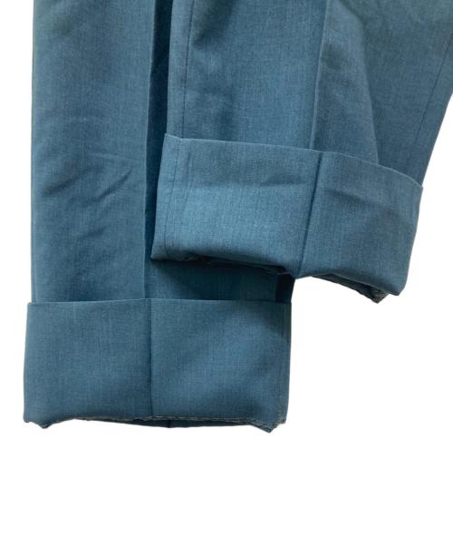 KENZO（ケンゾー）KENZO (ケンゾー) タックパンツ/スラックス/3タックスラックス ブルー サイズ:1の古着・服飾アイテム