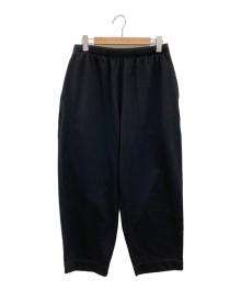 N.HOOLYWOOD（エヌ ハリウッド）の古着「EASY PANTS/イージーパンツ/ワイドスウェットパンツ」｜ブラック