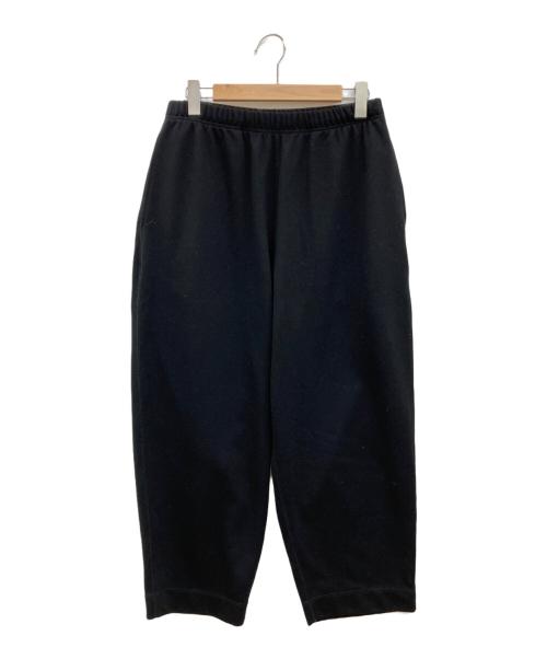 N.HOOLYWOOD（エヌ ハリウッド）N.HOOLYWOOD (エヌ ハリウッド) EASY PANTS/イージーパンツ/ワイドスウェットパンツ ブラック サイズ:40の古着・服飾アイテム