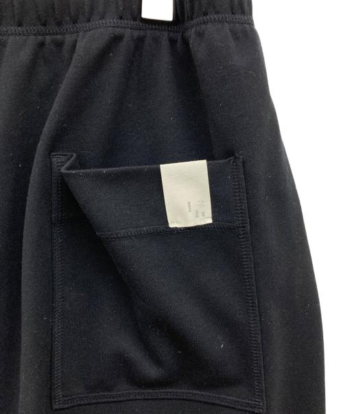 N.HOOLYWOOD（エヌ ハリウッド）N.HOOLYWOOD (エヌ ハリウッド) EASY PANTS/イージーパンツ/ワイドスウェットパンツ ブラック サイズ:40の古着・服飾アイテム