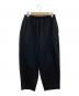 N.HOOLYWOOD（エヌ ハリウッド）の古着「EASY PANTS/イージーパンツ/ワイドスウェットパンツ」｜ブラック