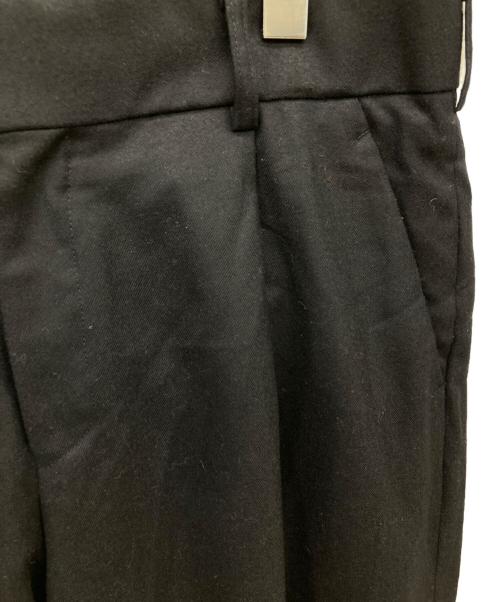 KOLOR（カラー）KOLOR (カラー) 23AW【2／60フランネルワイドトラウザー】スラックスパンツ ネイビー サイズ:2の古着・服飾アイテム