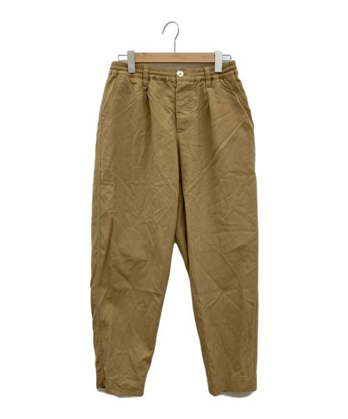 MARNI（マルニ）MARNI (マルニ) ウールトロピカルシャーリング1Pテーパードパンツ/イージーパンツ/PUMU0017U0 ベージュ サイズ:46の古着・服飾アイテム