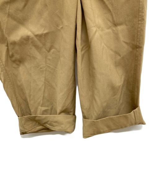 MARNI（マルニ）MARNI (マルニ) ウールトロピカルシャーリング1Pテーパードパンツ/イージーパンツ/PUMU0017U0 ベージュ サイズ:46の古着・服飾アイテム