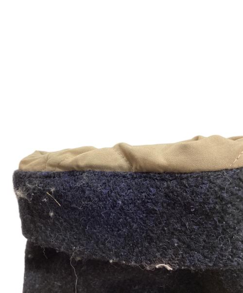 NIGEL CABOURN（ナイジェルケーボン）NIGEL CABOURN (ナイジェルケーボン) Harris Tweed (ハリスツイード) ファイヤーマンコート ネイビー サイズ:48の古着・服飾アイテム