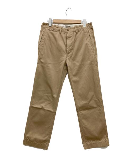 BUZZ RICKSON'S（バズリクソンズ）Buzz Rickson's (バズリクソンズ) ORIGINAL SPEC. CHINOS (ONE WASH)/オリジナルスペックチノ/チノパン/BR40025 ベージュ サイズ:33の古着・服飾アイテム