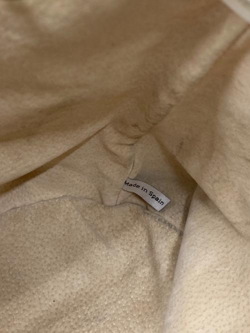 J&M DAVIDSON（ジェイ＆エム デヴィッドソン）J&M DAVIDSON (ジェイ＆エム デヴィッドソン) バイカラーフリンジ巾着ワンショルダーバッグ/バイカラーバッグ/バッグ/ショルダーバッグ/巾着バッグ ホワイト×ブラックの古着・服飾アイテム