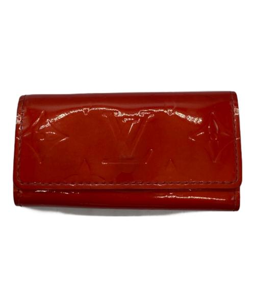 LOUIS VUITTON（ルイ ヴィトン）LOUIS VUITTON (ルイ ヴィトン) モノグラム/キミュルティクレ 4/キーケース/４連キーケース レッドの古着・服飾アイテム