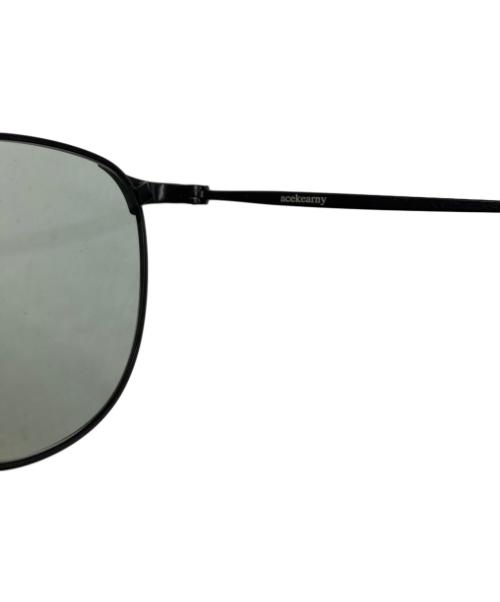 KEARNY（カーニー）kearny (カーニー) 「david」/眼鏡/サングラス ブラック【レンズ：グリーン】 サイズ:47□21の古着・服飾アイテム