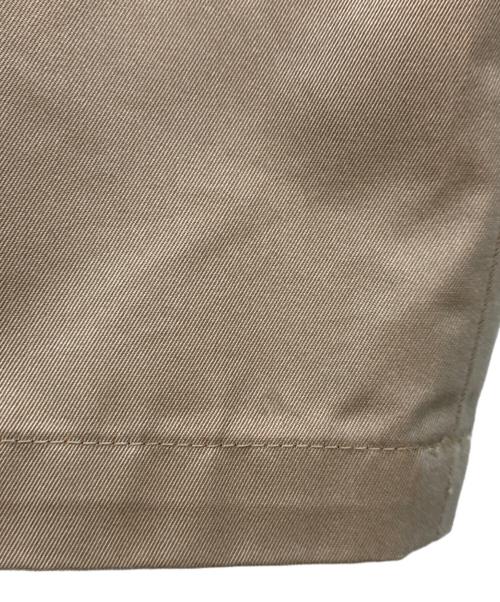 TOMORROW LAND（トゥモローランド）TOMORROW LAND (トゥモローランド) 24SS/コットンポリエステル ダブルバックルパンツ ブラウン サイズ:Sの古着・服飾アイテム