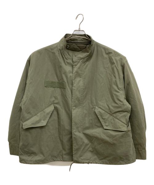 FREAK'S STORE（フリークスストア）FREAK'S STORE (フリークスストア) フェード加工 M-65 ショートモッズコート ヴィンテージライク オリーブ サイズ:Sの古着・服飾アイテム