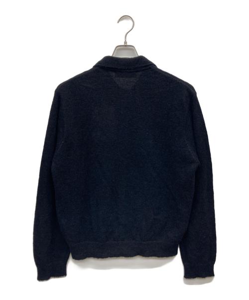 OUR LEGACY（アワーレガシー）OUR LEGACY (アワーレガシー) EVENING POLO カーディガン ブラック サイズ:46の古着・服飾アイテム