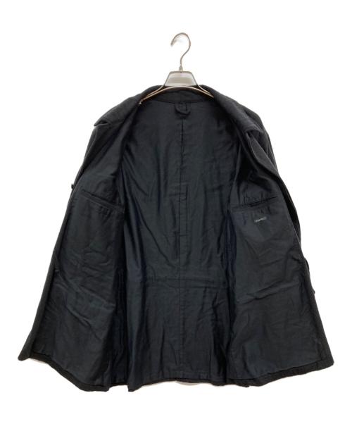 COMOLI（コモリ）COMOLI (コモリ) シルクネップミリタリージャケット/ネップジャケット/ミリタリージャケットZ01-01020 ブラック サイズ:3の古着・服飾アイテム