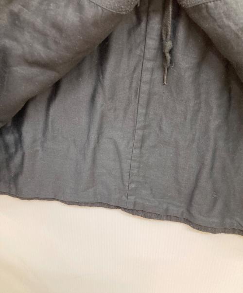 COMOLI（コモリ）COMOLI (コモリ) シルクネップミリタリージャケット/ネップジャケット/ミリタリージャケットZ01-01020 ブラック サイズ:3の古着・服飾アイテム