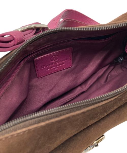 COLE HAAN（コールハーン）COLE HAAN (コールハーン) スエードハンドバッグ/Y2K/archive/アーカイブ ブラウンの古着・服飾アイテム